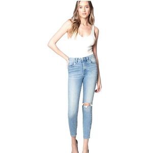 NWT Blank NYC ‘The Great Jones’ High-Rise Skinny Jean in No Thanks Size 32